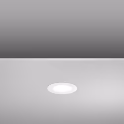 RZB Toledo Flat Round, 1 ampoule(s), LED, 4000 K, 530 lm, IP54, Blanc