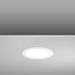 RZB Toledo Flat Round éclairage de plafond Blanc LED D