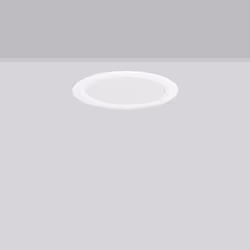 RZB TOLEDO FLAT round, 1 ampoule(s), LED, 4000 K, 1800 lm, IP20, IP54, Blanc