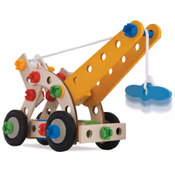 Smoby Eh Const. 65Pcs Grue Mobile 4 En 1, 3 an(s), 568 g