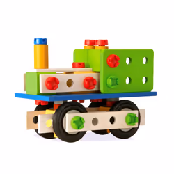 Smoby Eh Const. 100Pcs Locomotive 4 En 1 - Vue supplémentaire 10