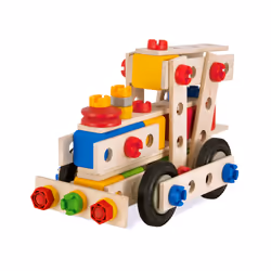 Smoby Eh Const. 100Pcs Locomotive 4 En 1 - Vue supplémentaire 6