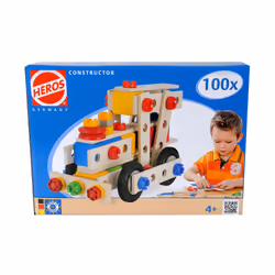 Smoby Eh Const. 100Pcs Locomotive 4 En 1 - Vue supplémentaire 9