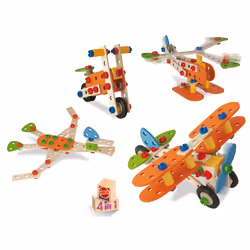 Smoby Eh Const. 85Pcs Avion 4 En 1, 4 an(s), 650 g