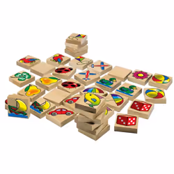 Eichhorn Picture Memory Gam, 3 an(s), Hêtre, Multicolore