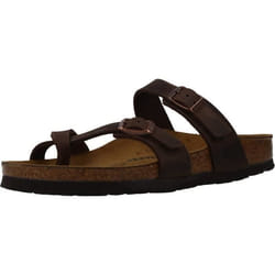 Sandales Mayari Etroite Cuir Marron