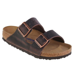 Sandales Birkenstock Arizona Waxy Leather Large