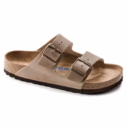 Sandales Arizona Tabacco Etroite Cuir Gris