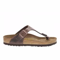 Sandales Arizona Tabacco Etroite Cuir Gris