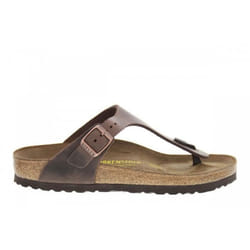 Sandales Arizona Tabacco Etroite Cuir Gris