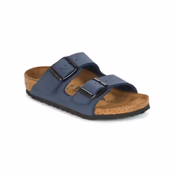 Sandale Birkenstock Arizona Enfant - BIRKENSTOCK - Bleu - Nylon - Garçon - Boucle de serrage