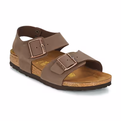 Sandales New York Etroite Synthétique Marron