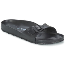 Sandales Madrid Eva Etroite Cuir Noir