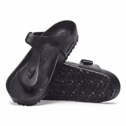 Birkenstock Gizeh, Sandales, Unisexe, Adulte, Noir, Uniforme, Allemand