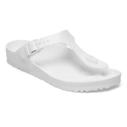 Birkenstock Gizeh Sandales Unisexe Blanc