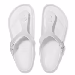 Birkenstock Gizeh Sandales Unisexe Blanc