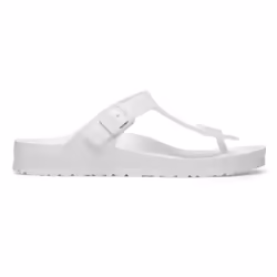 Birkenstock Gizeh Sandales Unisexe Blanc