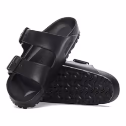 Birkenstock Arizona, Sandales, Unisexe, Adulte, Noir, Uniforme, Allemand
