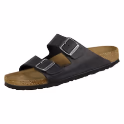 Sandales Arizona Nu Etroite Cuir Noir