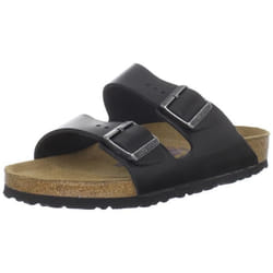 Sandales Arizona Nu Etroite Cuir Noir