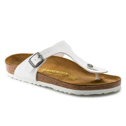 Birkenstock Gizeh Sandales Femelle Blanc