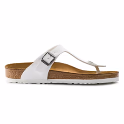 Birkenstock Gizeh Sandales Femelle Blanc