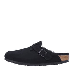 Mules Boston Etroite Cuir Noir