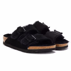 Sandales Arizona Normal Textile Noir