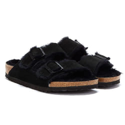 Sandales Arizona Normal Textile Noir