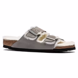 Sandales Birkenstock Arizona Vl Stone Coin Lammfell