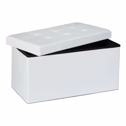 Relaxdays 4052025046538 pouf Pouffe/ottomane Rectangle