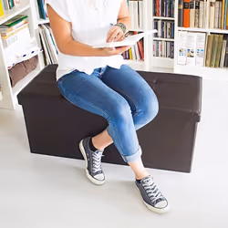 Relaxdays 4052025046545 pouf Pouffe/ottomane Rectangle