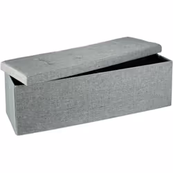 Remplissez ce tabouret de rangement avec des livres, journaux, DVD ou autres objets. Vous avez soudain besoin de place ? Pas ...