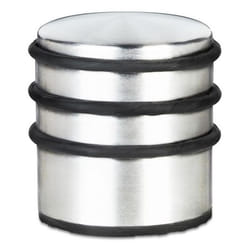 Relaxdays 4052025100803 arrêt de porte Noir, Acier inoxydable Fer, Caoutchouc, Acier inoxydable