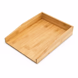 Relaxdays 10014055, Bambou, Naturel, A4, 250 x 340 x 60 mm, 1 kg, 1 pièce(s)