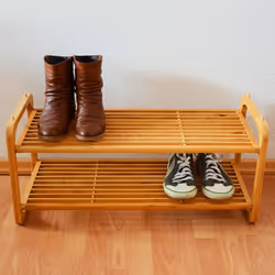 Relaxdays 4052025148584 Organisateur pour chaussures Ouvert Bois