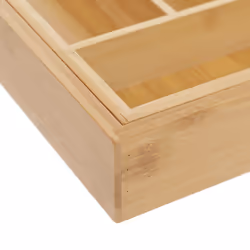 Relaxdays 10016098 module de classement de bureau Bambou Naturel - Vue supplémentaire 6