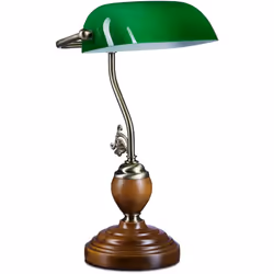 La lampe de banquier JONES, que l'on voit au cinéma et à la télévision. Dans les années 30, cette lampe typique des salles de ...