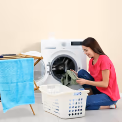 Porte-Serviettes pliant en Bambou HxlxP: 73 x 74 x 36 cm séchoir linge pliant support pliable 8 barres, nature - Relaxdays