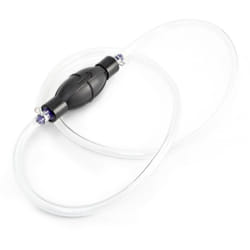 Relaxdays - Pompe de Transvasement Manuelle, Carburant, huile, aquarium, Pompe Siphon, HxLxP : 5x5x175 cm, Blanc, 175 cm
