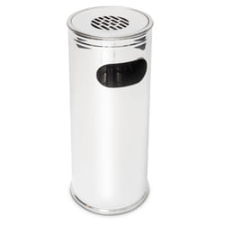 Relaxdays 10018507 cendrier Rond Acier inoxydable