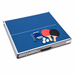 Relaxdays 10019102 table de tennis de table Autonome Bleu