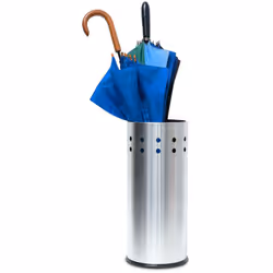Ce porte-parapluies peut accueillir plusieurs objets tels aue parapluies, cannes, bâtons de marche et même des rouleaux de pa ...