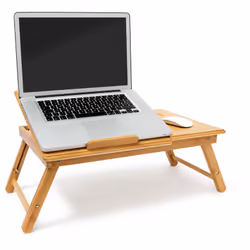 Ce plateau de lit peut être aussi utilisé comme une table pour ordinateur portable, qui vous permet de travailler confortable ...