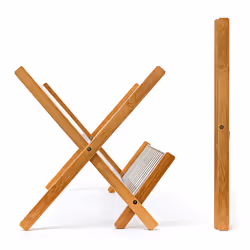 Relaxdays 10019151 égouttoir à vaisselle Acier inoxydable, Bois - Vue supplémentaire 4