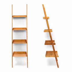 Relaxdays 10019169 étagères Etagère modulable Mural Bambou Marron