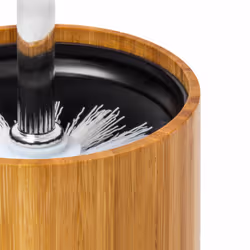 Relaxdays - Porte-brosse wc toilette salle de bain, plastique, tête changeable, HxlxP : 33 x 10,4 x 10,4 cm, nature - Vue supplémentaire 7