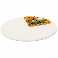 Transformez votre cuisine comme chez une pizzeria en servant des pizzas croustillantes et juteuses. Chauffez d'abord la pierr ...