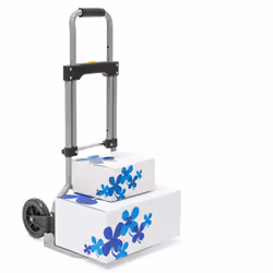 Grâce à ce diable vous pouvez transporter des cartons de déménagement, des petits meubles ou objets encombrants ou peu maniab ...
