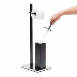 Relaxdays 10020129 brosse et support pour toilettes Support et brosse pour toilettes